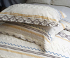 Cotton Tufted Duvet Cover Set with printing