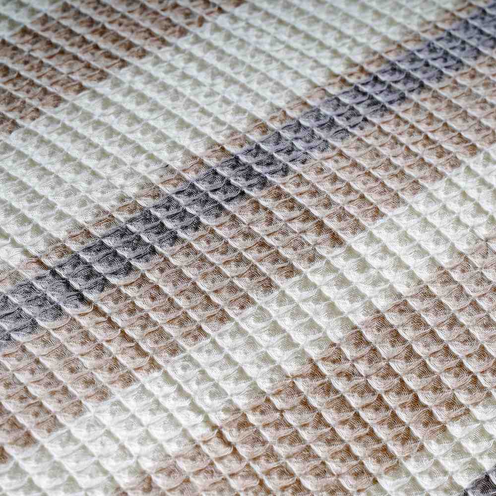 Yarn Dyed Cotton Waffle Duvet Cover Set