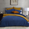 Washed Waffle Duvet Cover Set