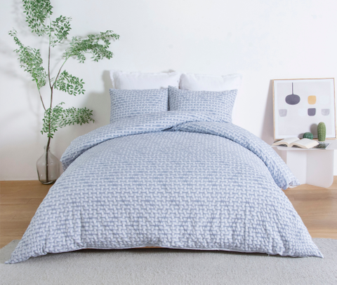 100% Cotton Luxury Duvet Cover Set Jacquard Bed Linen Eco-Friendly Cotton Quilts Cover Set