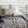 Cotton Reversible jacquard Duvet Cover Set