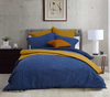 Washed Waffle Duvet Cover Set