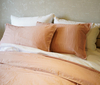 Washed Linen Look Cotton Duvet Cover Set