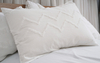 Cotton tufted chenille duvet cover set